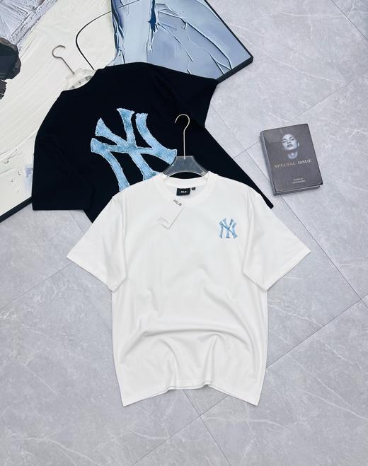 MLB牛仔印花短袖T恤 商品图1