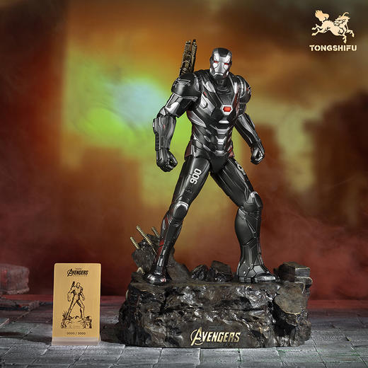 铜师傅《战争机器》漫威系列限量手办 复仇者联盟桌面铜摆件 商品图2
