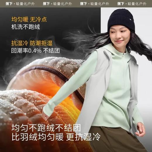 【云粉节】【2件8.5折】6楼蕉下女士气绒马甲（立领、初暖）CL97024吊牌价299 商品图2