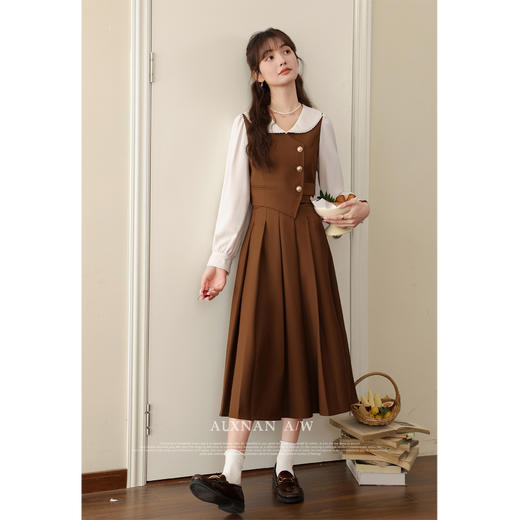 鹿向南《糖炒栗子》修身减龄时尚上衣LXN31351SY 商品图2