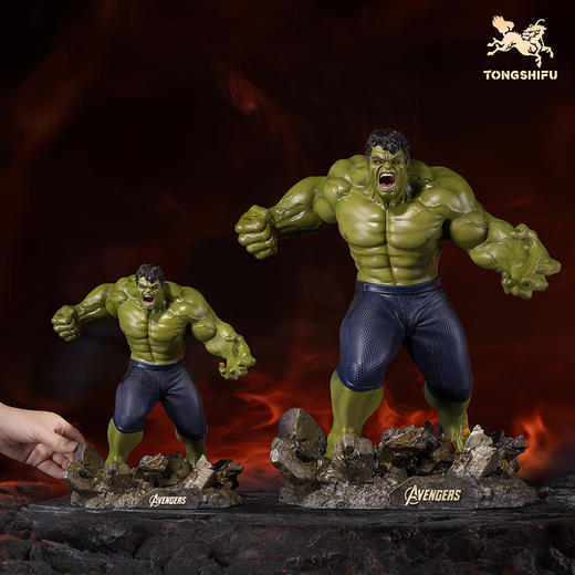 铜师傅《绿巨人》漫威系列限量手办 复仇者联盟桌面铜摆件 商品图8