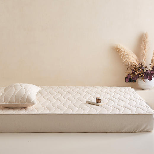 【A类天丝棉麻夹棉床笠】夹棉床笠良品天丝棉麻床笠床垫保护套床罩学生宿舍民宿织云居 商品图1