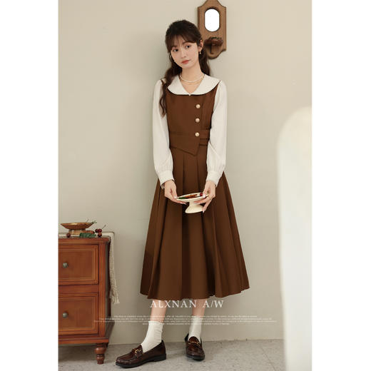 鹿向南《糖炒栗子》修身减龄时尚上衣LXN31351SY 商品图0