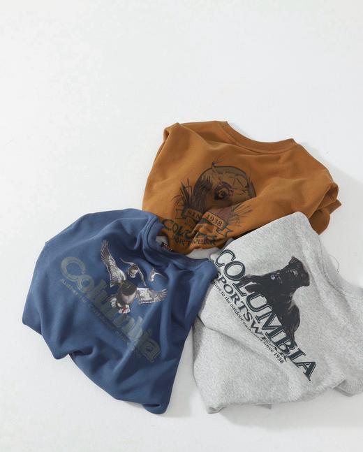 COLUMBIA×BEAMS动物系列卫衣 定染380克重磅毛圈面料 商品图0