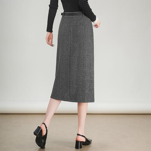 2025秋季新款时尚不规则包臀半身裙CXCY9930 商品图2