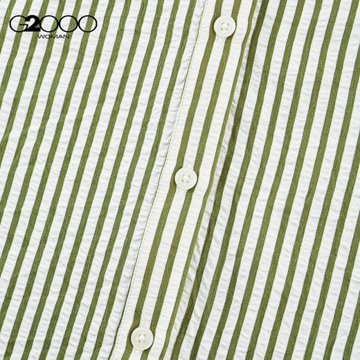 G2000女装FW25商场新款【泡泡纱】柔软舒适收腰显瘦无袖连衣裙53231075 商品图2