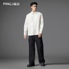 PINLI品立2025秋季新款条纹宽松休闲长袖衬衫男潮牌百搭打底衬衣GD253113039 商品缩略图2