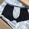 独立包装二V码可扫HK$230!男士纯色一片式无痕内裤蜂巢净菌里档透气舒适抑菌平角裤 商品缩略图6