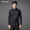 PINLI品立2025秋季新品男士弹力商务衬衣竹纤维打底长袖休闲衬衫GD253113036 商品缩略图0