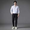 PINLI品立2025秋季新款商务休闲衬衣男士纽扣尖领内搭长袖衬衫潮GD253113032 商品缩略图1
