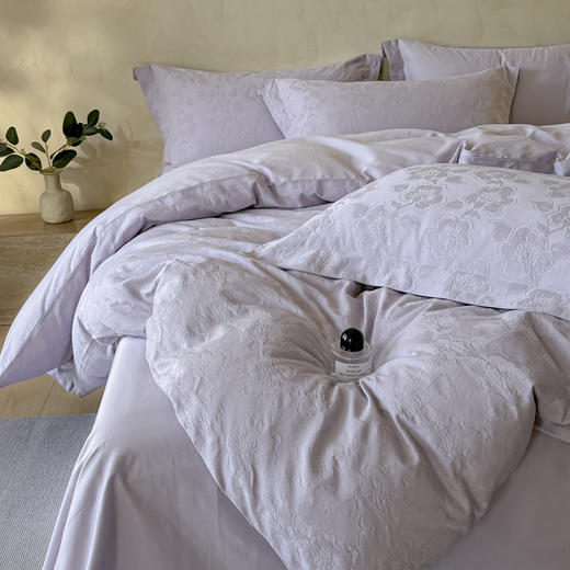 【热卖推荐】自然醒轻奢高支浮雕立体提花床盖款四件套HS 商品图7