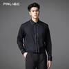 PINLI品立春季新款男士商务休闲长袖衬衫明线简约百搭衬衣潮GD253113064 商品缩略图0
