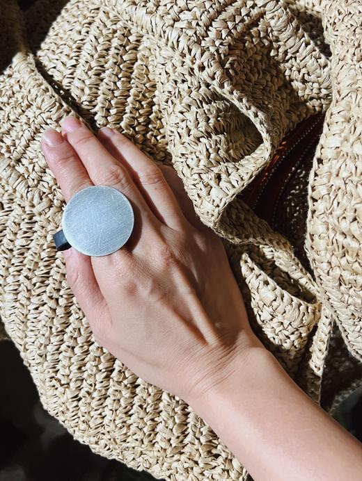 SSCE｜222SAQ3R203F Ring坐标开口戒指【QUANTUM TAG】 商品图1