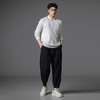 PINLI品立2025秋季新款男士拉链门襟翻领打底套头针织衫毛衣上衣GD253110080 商品缩略图1