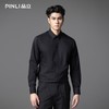 PINLI品立春季新款商务休闲修身长袖衬衫男士百搭三防衬衣潮GD253113035 商品缩略图0