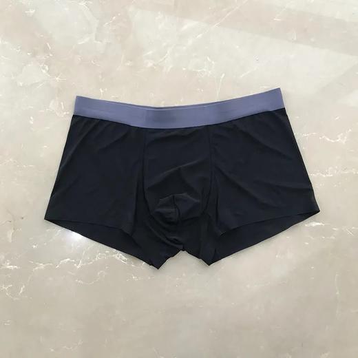 独立包装二V码可扫HK$230!男士纯色一片式无痕内裤蜂巢净菌里档透气舒适抑菌平角裤 商品图5