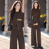 时尚马甲阔腿裤套装女春秋2025新款爆款高级感气质减龄穿搭三件套 商品缩略图3