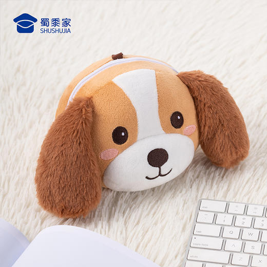 【实付满199送钥匙扣】【史宾格J犬二合一眼罩】创意午睡护眼罩男女卡通睡眠罩/头枕 商品图7