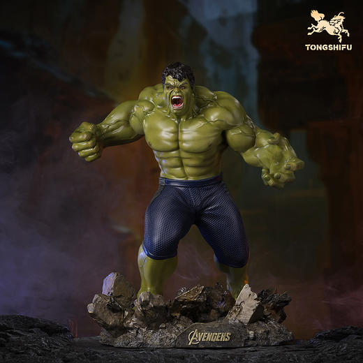 铜师傅《绿巨人》漫威系列限量手办 复仇者联盟桌面铜摆件 商品图1
