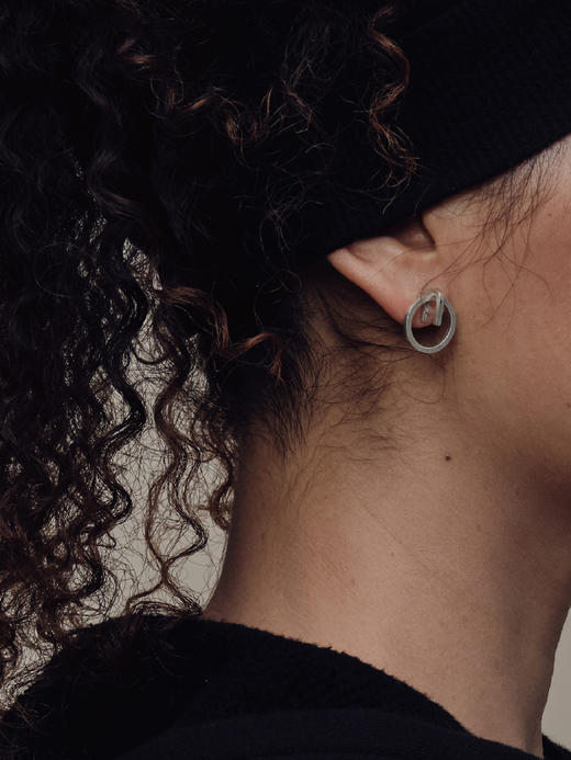 SSCE｜222SAU1E102F Earrings宇宙耳环15x17mm【UNIVERSE】 商品图2