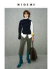 HIDEMI 进口羊毛显瘦喇叭百搭秋新款休闲裤直筒设计感6.5分裤子女 商品缩略图6