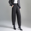 2025秋冬新款时尚印花花苞休闲裤宽松哈伦裤，高腰显瘦遮跨直筒裤CXCY2529 商品缩略图2