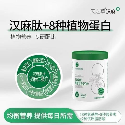 农科院出品 汉麻肽多重营养蛋白粉 随时补充蛋白质 保护骨骼肌抗衰 超级推荐 商品图2
