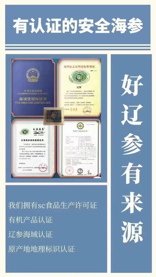 大连即食海参礼盒3588型 商品图5