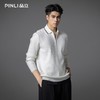 PINLI品立2025秋季新款男士拉链门襟翻领打底套头针织衫毛衣上衣GD253110080 商品缩略图0