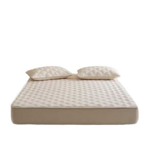 【A类麻立方夹棉床笠】棉麻床笠良品夹棉床垫保护套学生民宿A类宿舍可机洗床笠 商品图4