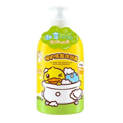 小黄鸭B.Duck baby 安护洗发沐浴露 1kg/瓶 商品图0