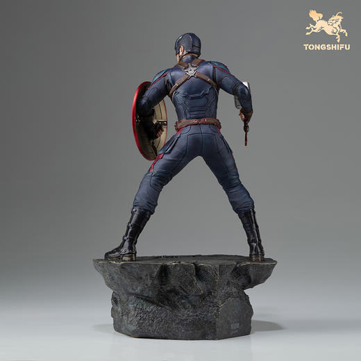 铜师傅《美国队长》漫威系列限量手办 复仇者联盟桌面铜摆件 商品图5