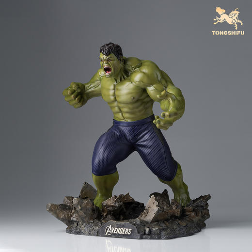 铜师傅《绿巨人》漫威系列限量手办 复仇者联盟桌面铜摆件 商品图4