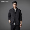 PINLI品立2025秋季新款条纹宽松休闲长袖衬衫男潮牌百搭打底衬衣GD253113039 商品缩略图0