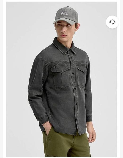 【春上新】【95折】6楼卡特CAT秋冬款单夹克服深灰色CO3JAW49201C08，吊牌价898，现价853 商品图0