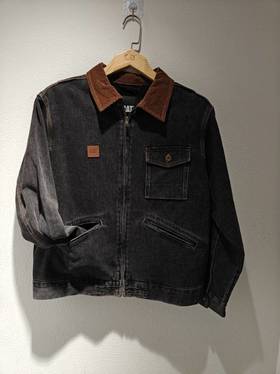 【云粉节】【95折】6楼卡特CAT秋冬款牛仔上衣深灰色CO3JAW33071C08，吊牌价1198，现价1138