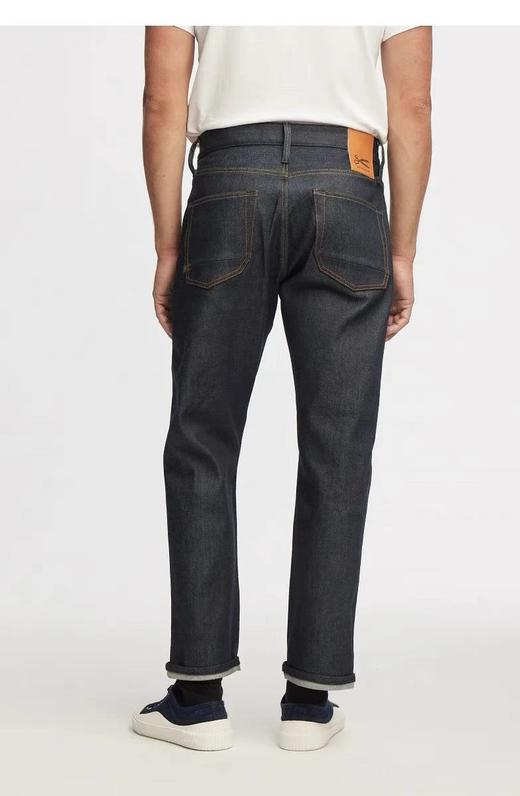 D.H 减刀 秋款赤耳原浆宽松直筒牛仔裤 NZK246 商品图1