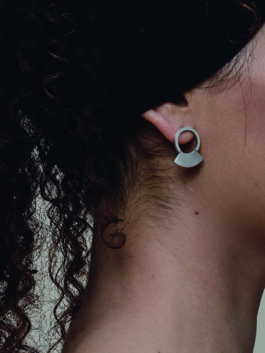 SSCE｜222SAA1E102F Earrings飞船耳环15x21mm【AIRSHIP】 商品图1