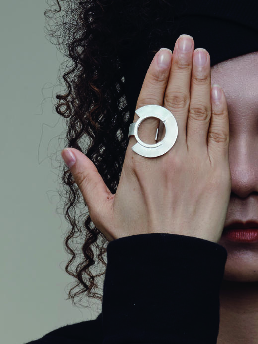 SSCE｜222SAA1R101F Ring飞船开口戒指【AIRSHIP】 商品图1