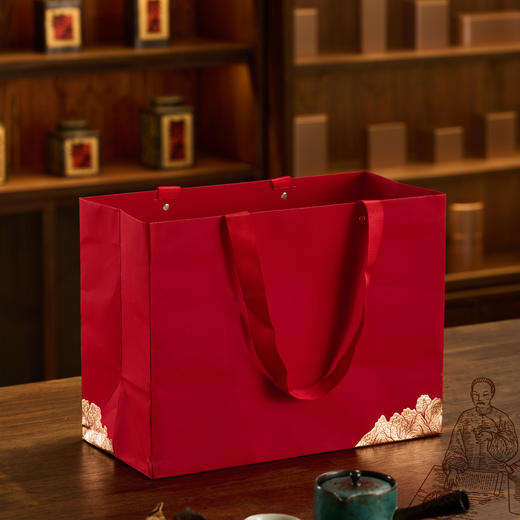 山韵【陈皮双玻璃罐小号 红色】60元一套/一箱8套 商品图4