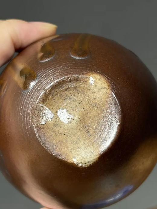 柴烧窑褐地流淌黄釉公道杯套组，顺丰包邮 商品图9