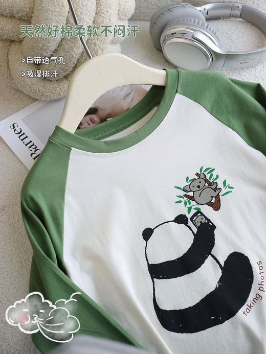 🥰穿很久还是很柔软~RIOROT『轻柔肤肤棉』儿童撞色印花长袖T，👶小朋友穿了爱到不行的撞色长袖T，👏有颜又有料，3件入手都不嫌多  商品图4