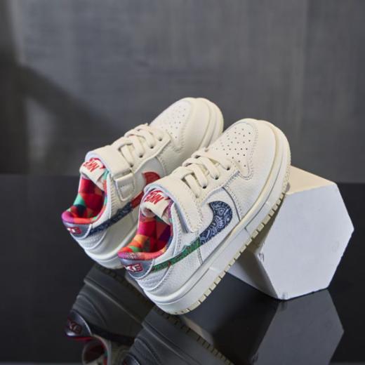 😎全网爆卖2W+大牌风！🤩【品牌直发】2025AFJI大牌风秋季设计款魔术贴鸳鸯小白鞋 👟轻盈舒适，萌娃必备，一脚踩进云朵里！🤩 商品图2