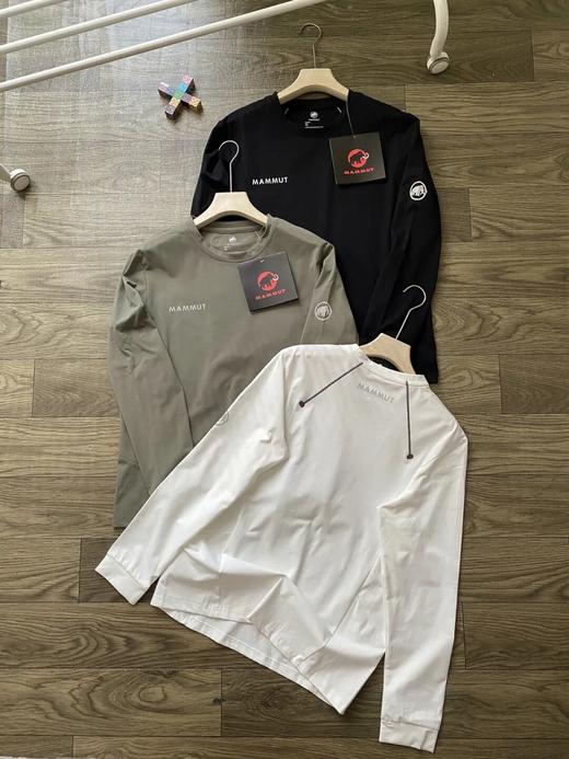 猛犸象男士户外登山运动长袖速干T恤 商品图1