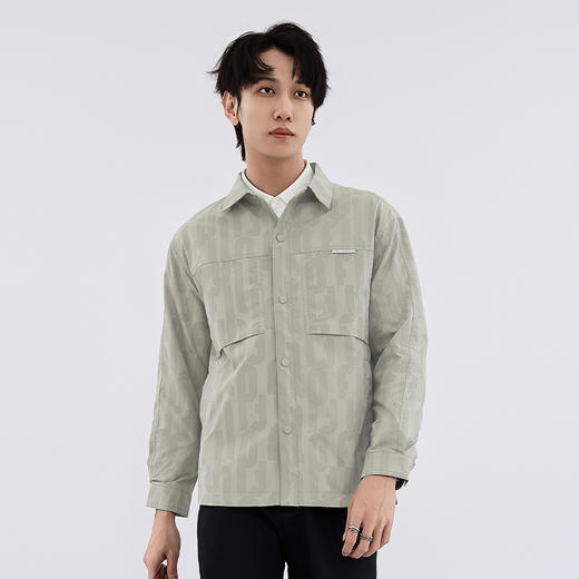 【新品上新】HX 秋季翻领茄克衫外套S105533252101 商品图1
