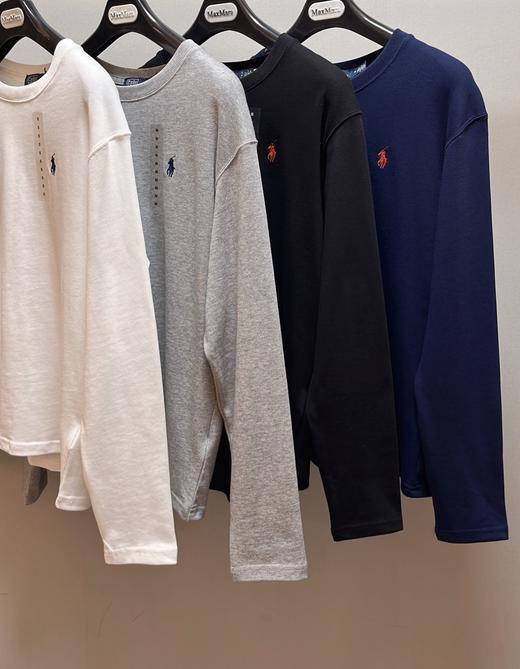 31-3 开门红 秒杀亏清‼️基础款 RL小马刺绣 女士平纹针织长袖T恤 基础款重磅打底长袖 商品图8