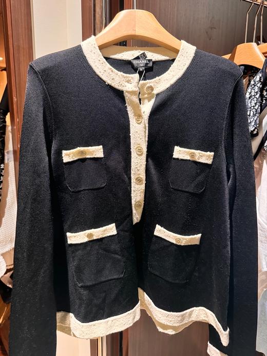 TY343-CHANEL香奈儿 25A 混合纤维套头衫标志长袖上衣针织衫 女款（PG*MM） 商品图4