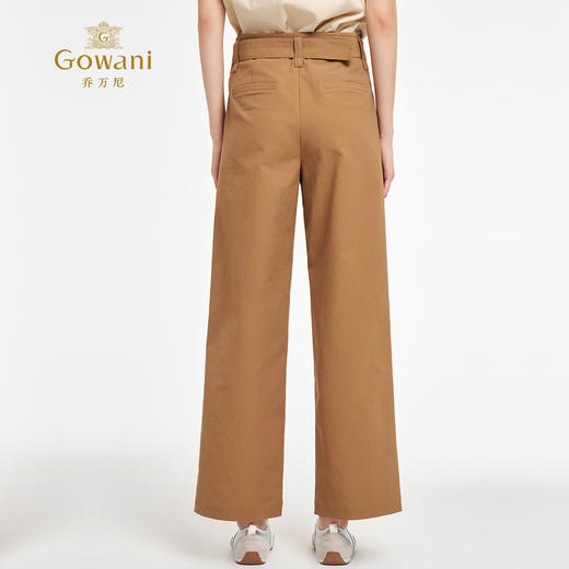 乔万尼2025秋季新品简约利落直筒裤ED3F243 商品图4