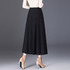 MYX垂坠感百褶大摆裙通勤修身A字裙2025年秋季新款显瘦高腰半身裙 商品缩略图2