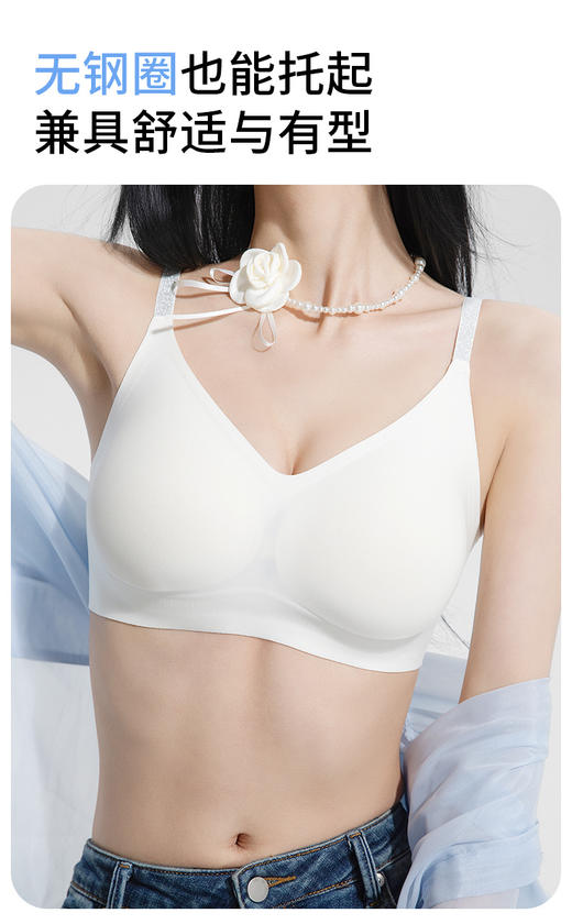 【觉袈10A抑菌空气感细闪内衣】 商品图2